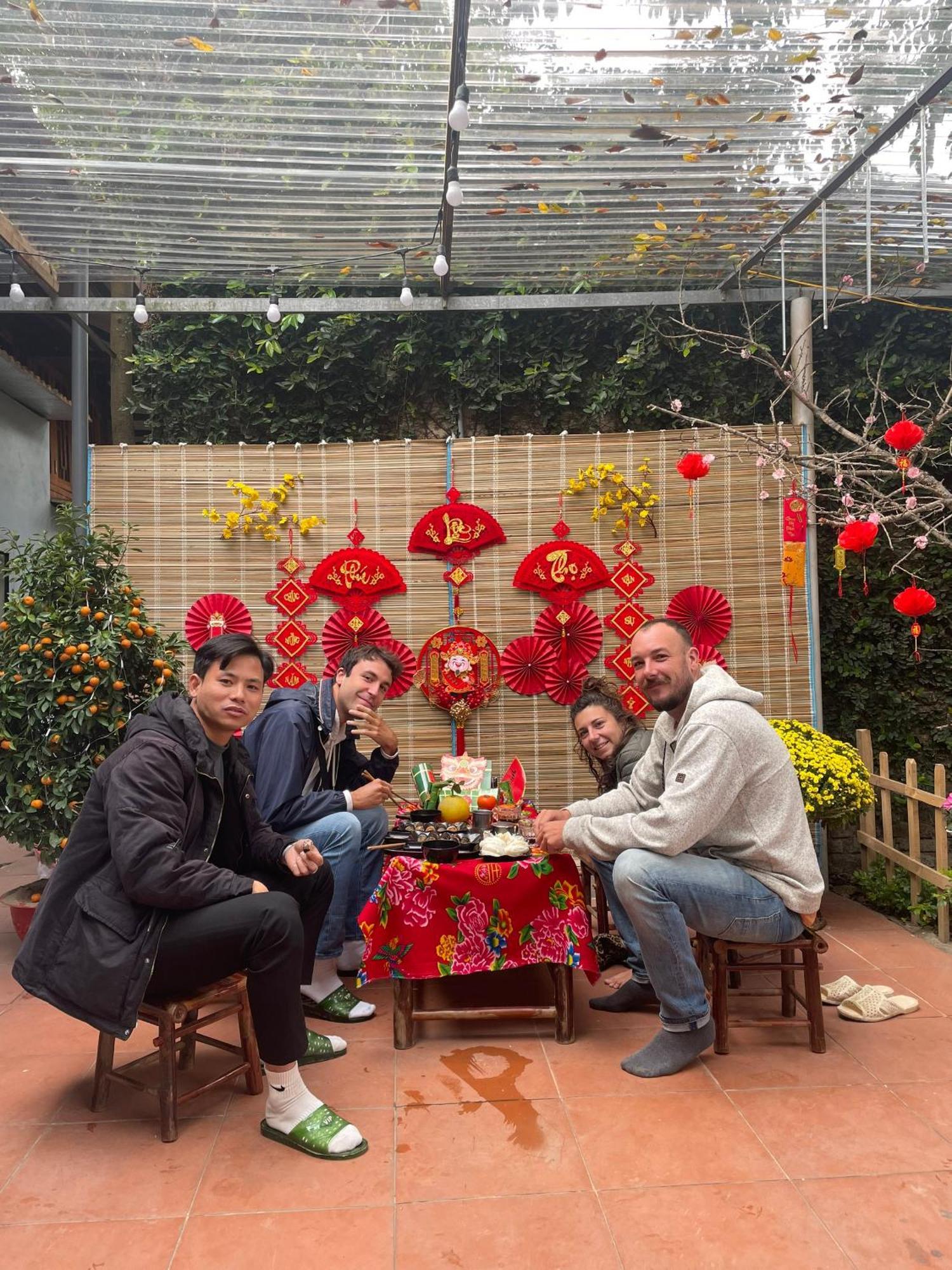 Happy Homestay Nghia Lo Exterior foto